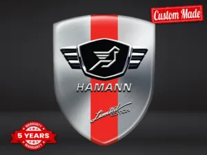 Hamann Décalcos Bombés Perso Style Look Haut de Gamme